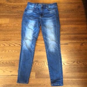 AE Super stretch X Hi-Rise Jeggings sz 8